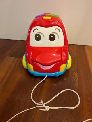 Coche interactivo de arrastre