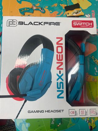 Cascos Gaming Blackfire NSX-NEON Switch Azul