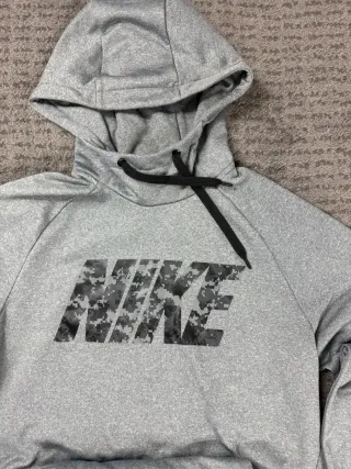¡¡OFERTA!! Talla M Sudadera Nike Gris Dri Fit