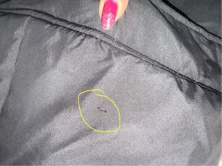 Abrigo plumífero Calvin Klein Jeans M Negro