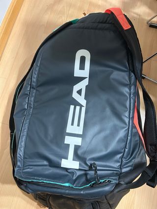 Paletero HEAD Gravity Negro y Naranja