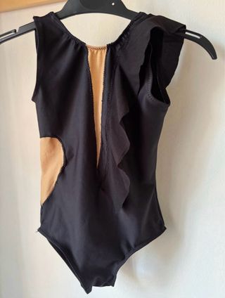 Maillot Gimnasia Rítmica Corazón Brillante