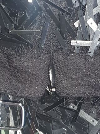 Falda Zara lentejuelas T.M