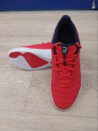 Zapatillas de fútbol sala ESKUDO 500 Rojo