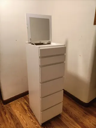 Cómoda Malm Ikea Blanca