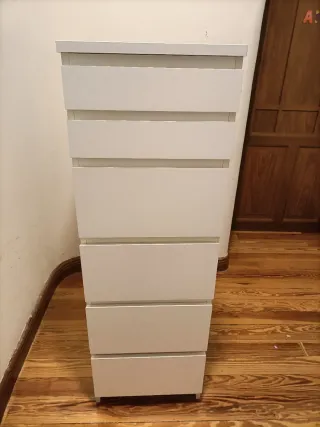 Cómoda Malm Ikea Blanca