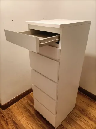 Cómoda Malm Ikea Blanca