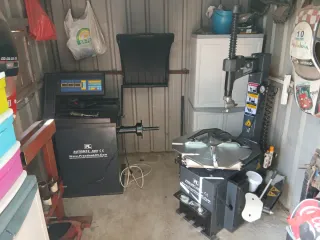 Desmontadora y Equilibradora Neumáticos