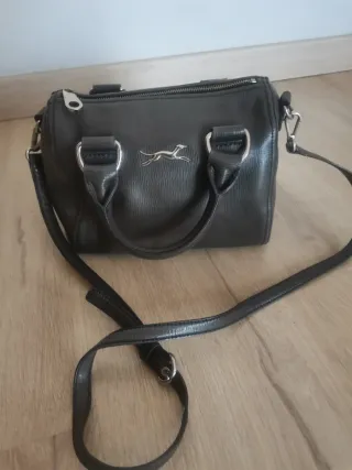 Bolso piel Bimba y Lola gris