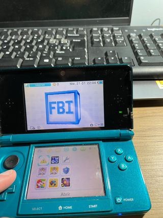 Nintendo 3DS cian in vendita