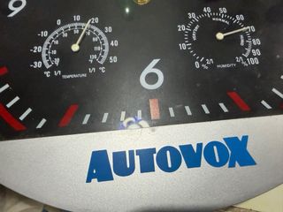 Orologio da parete Autovox anni '80
