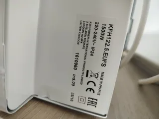 Radiador Eléctrico Brico Depot Blanco