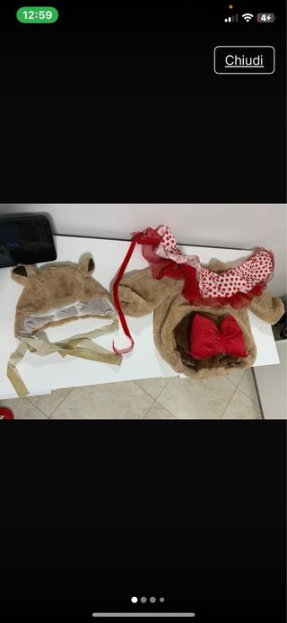 Costume da Orso Bambino