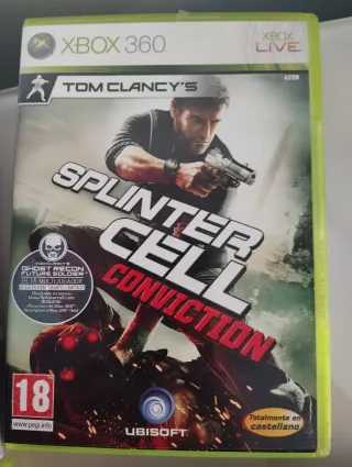 Xbox 360 Juegos: Ghost Recon, Splinter Cell, PES 2