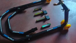 🆕Caballete 2-en-1 para Moto. Delantero y trasero