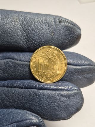 1 PESETA FRANCO 1947 *49 SIN CIRCULAR BELLA E019