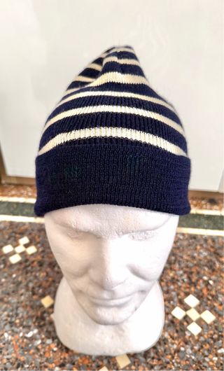 Benetton berretto lana righe anni 80
