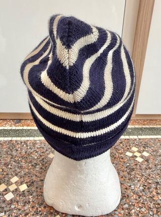 Benetton berretto lana righe anni 80