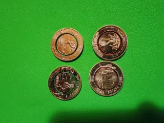 4 Monedas 5€ Alemania
