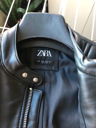 Cazadora estilo motero de  Zara tallaM