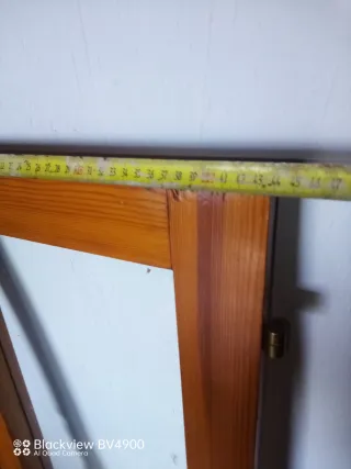 Lote de ventanas de madera