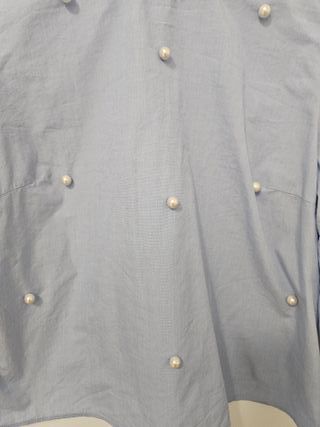 Blusa Zara con perlas Talla L