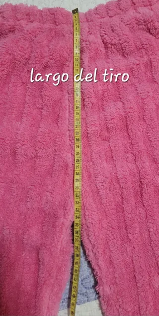 Pijama mujer calentito rosa