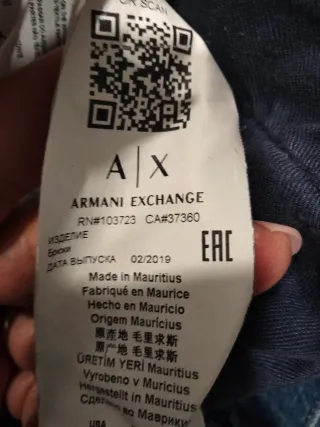 Jeans uomo Armani Exchange taglia 38