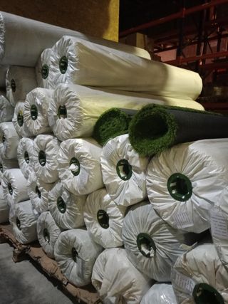 Césped artificial nuevo