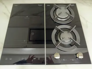 Placa de cocina mixta inducción y gas Whirlpol