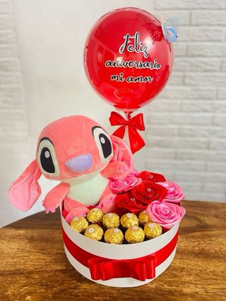 Ramo de rosas de satén rosa