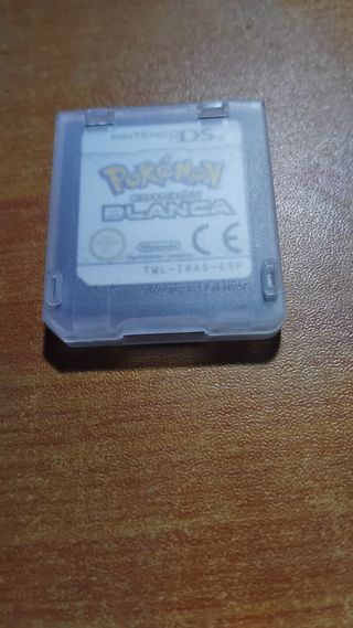Pokémon Edición Blanca Nintendo DS Cartucho