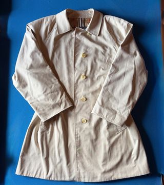 Gabardina Burberry Clásica Beige Hombre