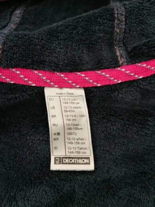 Polar Quechua Azul Oscuro 10 Años