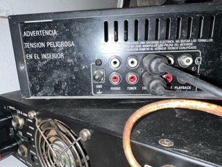 Amplificador Technics SU-500 Negro