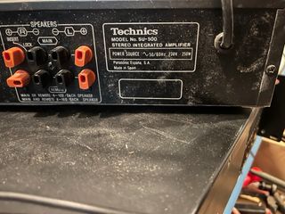 Amplificador Technics SU-500 Negro