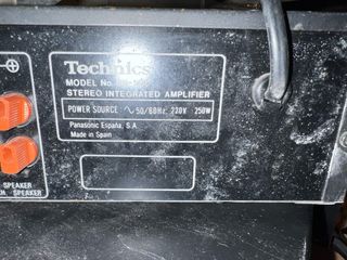 Amplificador Technics SU-500 Negro