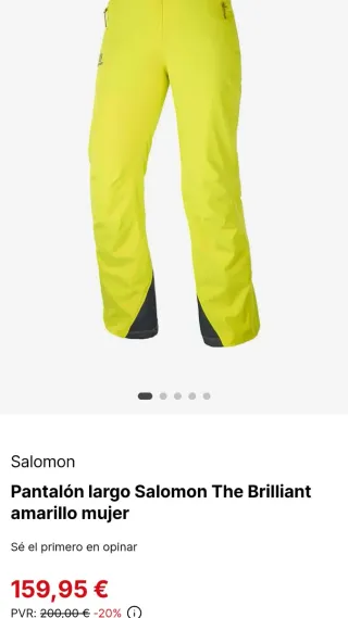 Conjunto Esquí Mujer Salomon Blanco/Azúl marino