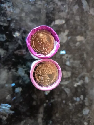 Monedas 2€ Conmemorativas 2023 y 2025 España