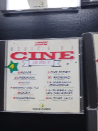 Lote 9 CDs Música Cine Varios Artistas