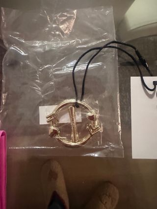 Anilla Tous Corazón Ancla Dorada Sin Estrenar