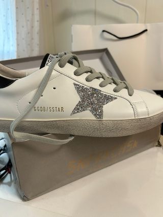 Zapatillas Golden Goose GGDB/SSTAR Plata
