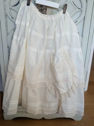 Enagua fallera Margarita Vercher niña