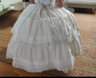 Enagua fallera Margarita Vercher niña