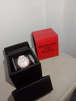 Reloj Swatch Moonswatch Mission to Mars