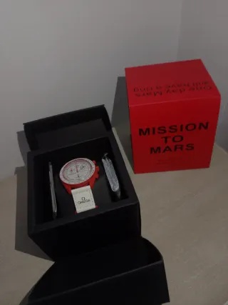 Reloj Swatch Moonswatch Mission to Mars