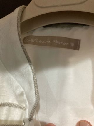 Traje de comunión blanco niño