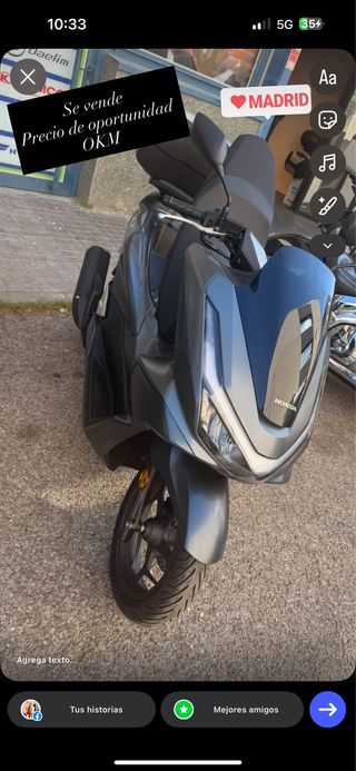 Honda PCX 125cc 0km Automática