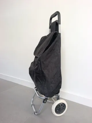 Carro de la compra negro