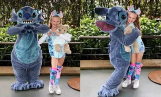 Stitch Disney Medias Socks Calcetines altos niños!